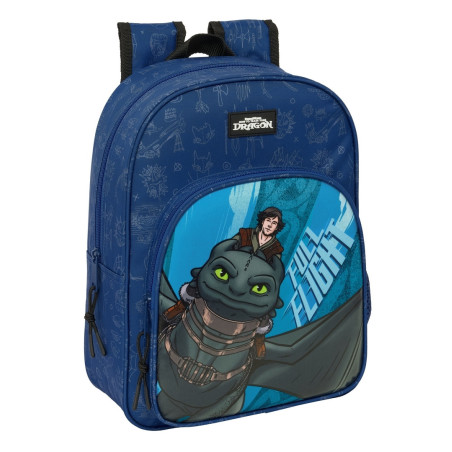 MOCHILA INFANTIL ADAPT.CARRO COMO ENTRENAR A TU DRAGON SAFTA26 612546185 34X26 UNIDAD