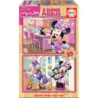 2 PUZZLES DE MADERA DE 25 PIEZAS MINNIE MOUSE "ME TIME" SAFTA23 ENERO 17625