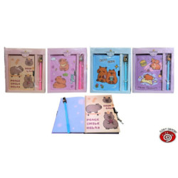 DIARIO SORT SERIE CAPYBARA C/BOLIGRAFO 6878