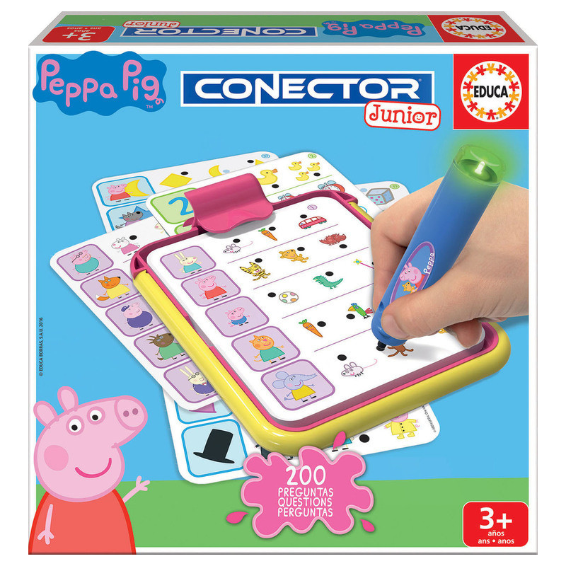 CONECTOR JUNIOR 200 PREGUNTAS PEPPA PIG "COSY CORNER" SAFTA23 ENERO 16230