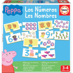 PUZZLE LOS NUMEROS PEPPA PIG "COSY CORNER" SAFTA23 ENERO 16224