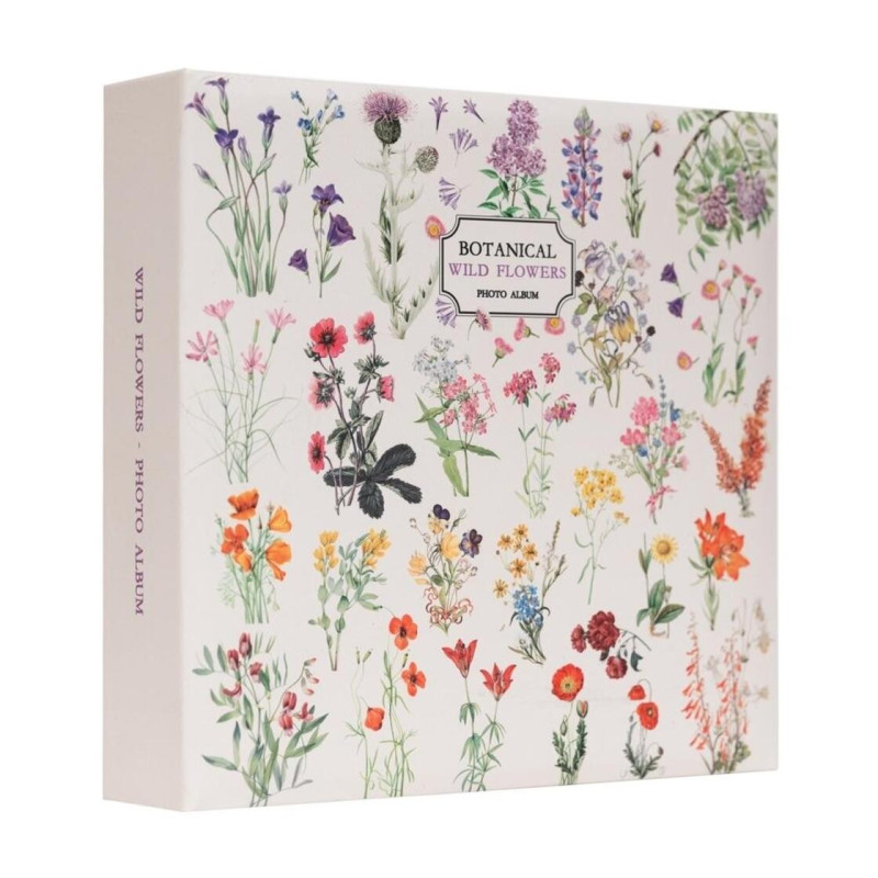 ALBUM FOTO 200 BOLSILLOS 10X15 CM WILD FLOWERS ERIK AF200101515