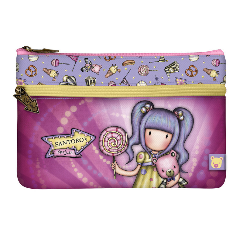 PORTATODO PLANO CON BOLSILLO GORJUSS™ FAIRGROUND "FIRST PRIZE" SAFTA23 ENERO 1128GJ02