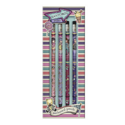 SET 4 PORTAMINAS GORJUSS™ FAIRGROUND "CAROUSEL" SAFTA23 ENERO 1125GJ01