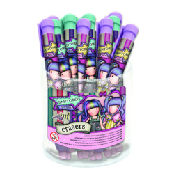 CUBILETE 16 GOMAS FORMA LAPIZ GORJUSS GORJUSS™ FAIRGROUND "CAROUSEL" SAFTA23 ENERO 1124GJD01