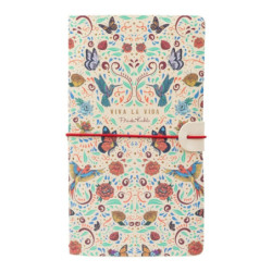 CUADERNO DE VIAJE FRIDA KAHLO C/GOMA CTBV037 UNIDAD ERIK