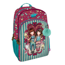 MOCHILA 3 CREMALLERAS GORJUSS™ FAIRGROUND "FIREWORKS" SAFTA23 ENERO 1110GJ07