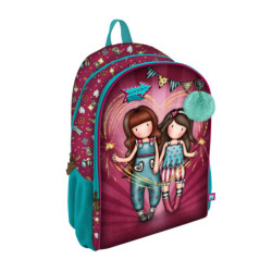 MOCHILA 2 CREMALLERAS GORJUSS™ FAIRGROUND "FIREWORKS" SAFTA23 ENERO 1109GJ07