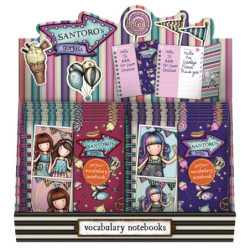 DISPLAY 16 LIBRETAS VOCABULARIO GORJUSS™ FAIRGROUND "CAROUSEL" SAFTA23 ENERO 1105GJD01