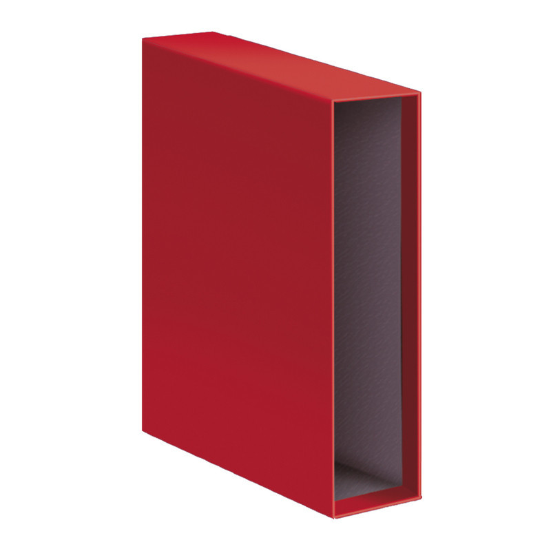 CAJA ARCHIVADOR PALANCA DOHE A-4 ROJO