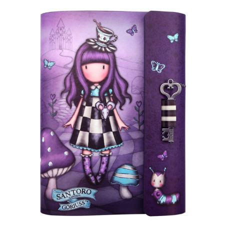 CUADERNO CON ANILLAS GORJUSS "A LITTLE MORE TEA" 1092GJ02 19,4*15 SAFTA22