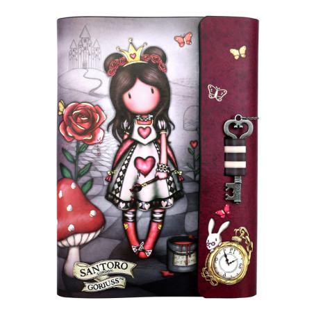 CUADERNO CON ANILLAS GORJUSS "FINDING MY WAY" 1092GJ01 19,4*15 SAFTA22