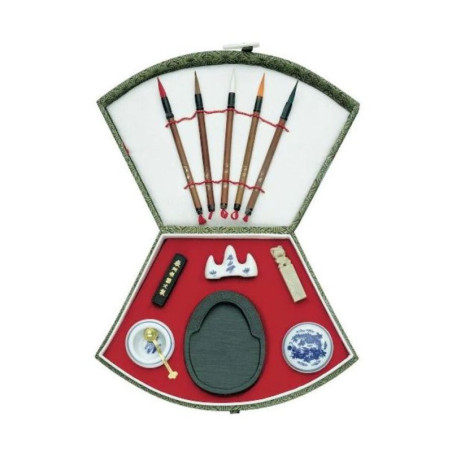 SET CALIGRAFIA TRADICIONAL ORIENTAL SET 11 PZAS TALENS 99290093 ESTUCHE REGALO
