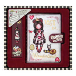 SET CUADERNO CON MARCAPAGINAS GORJUSS "FINDING MY WAY" 1086GJ01 15,3*12 SAFTA22