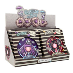 EXPOSITOR 12 ESPEJOS CON FUNDA GORJUSS "FINDING MY WAY" 1081GJD01 19,6*21,3 SAFTA22