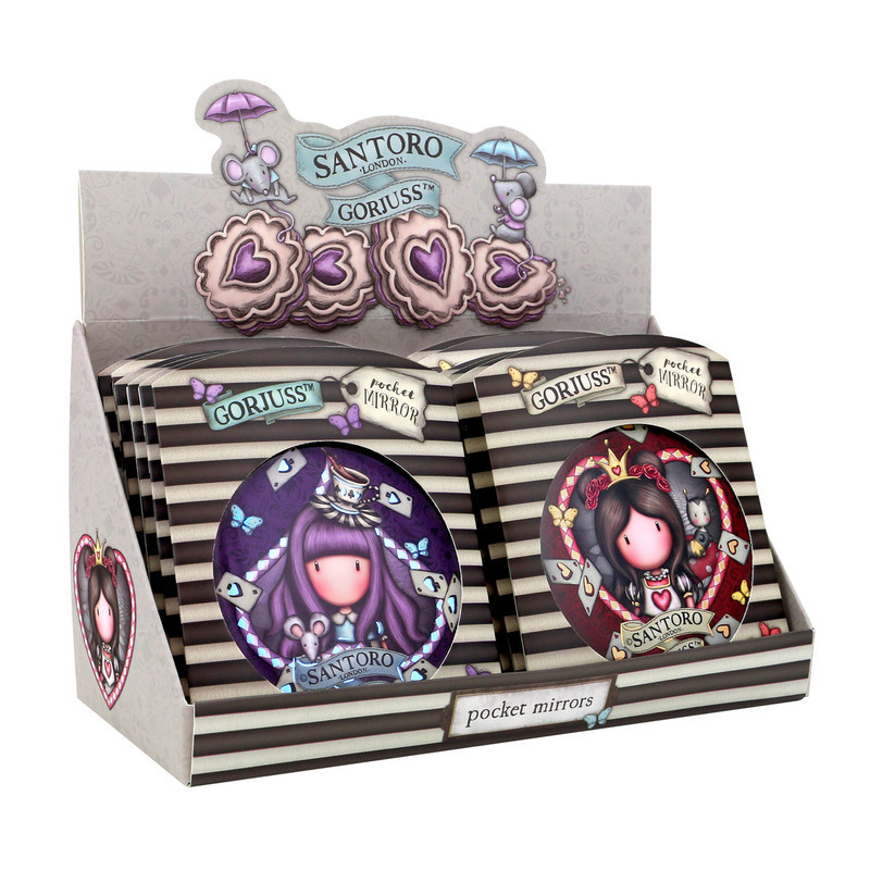 EXPOSITOR 12 ESPEJOS CON FUNDA GORJUSS "FINDING MY WAY" 1081GJD01 19,6*21,3 SAFTA22