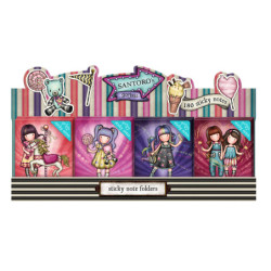 DISPLAY CUADERNOS NOTAS ADHESIVA GORJUSS™ FAIRGROUND "CAROUSEL" SAFTA23 ENERO 1048GJD03