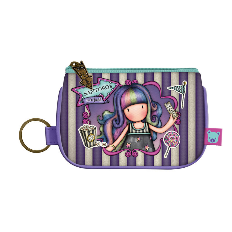MONEDERO LLAVERO CON CREMALLERA GORJUSS™ FAIRGROUND "UP AND AWAY" SAFTA23 ENERO 1044GJ12