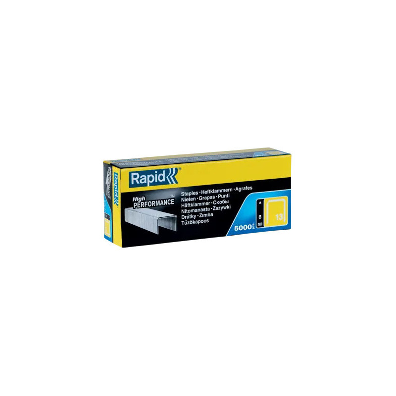 GRAPAS 13/8 C/5000 GALVANIZADA PARA CLAVADORAS RAPID