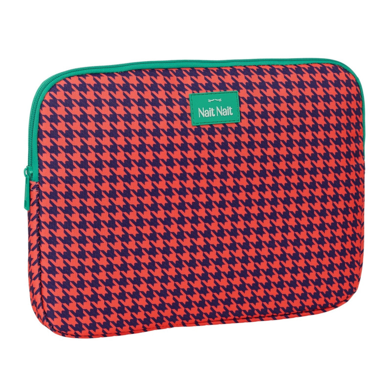 FUNDA PARA PORTATIL 14'' "PATA DE GALLO CORAL" SAFTA25 ENERO 103810