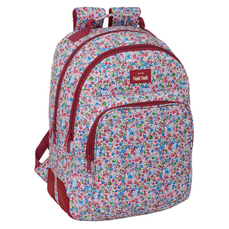 MOCHILA GRANDE "FLORES COIMBRA BURDEOS" SAFTA25 ENERO 103804