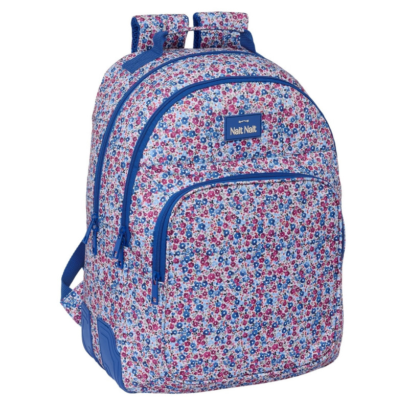 MOCHILA GRANDE "FLORES COIMBRA AZUL" SAFTA25 ENERO 103799