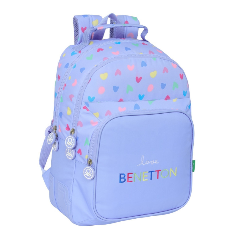 MOCHILA DOBLE ADAPT.CARRO BENETTON "LILA" SAFTA25 ENERO 612551773