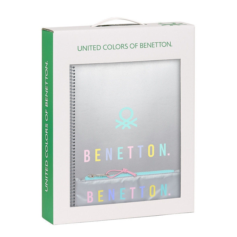 SET DE REGALO PQÑO. BENETTON "SILVER" 312353587 SAFTA24