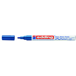 MARCD. EDDING 751 AZUL 1-2MM TINTA OPACA