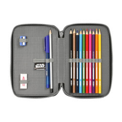 PLUMIER DOBLE PQÑO 28 PCS STAR WARS "DIGITAL ESCAPE" SAFTA23 ENERO 412301854