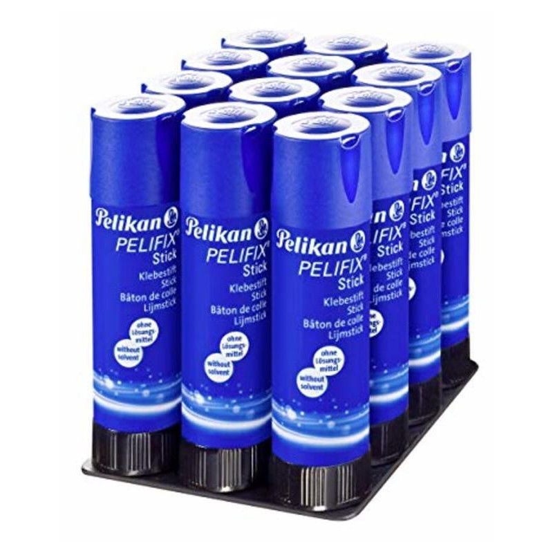 PEGAMENTO BARRA PELIKAN PELIFIX GRANDE 40G C/12U 335671