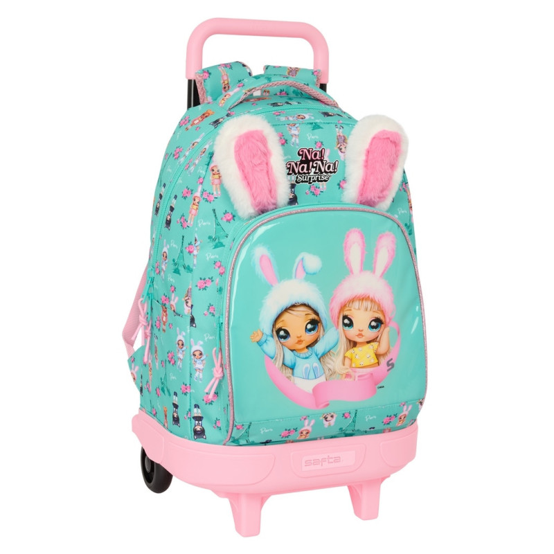 MOCHILA GDE. C/RUEDAS COMPACT EXTRAIBLE NANANA "BUNNY" SAFTA25 ENERO 612564918