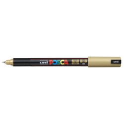 MARCADOR UNI-BALL POSCA PC-1MR PUNTA EXTRA FINA 0,7MM ORO -25-
