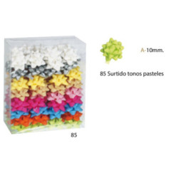 LAZO-ESTRELLA MATE 10MM C/100U 1400/10C99