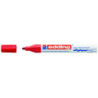 MARCD. EDDING 750 ROJO 2-4MM TINTA OPACA