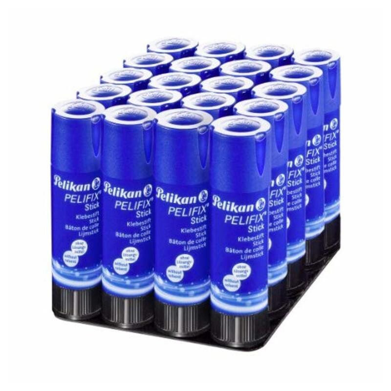 PEGAMENTO BARRA PELIKAN PELIFIX MEDIANO 20G C/20U 335810