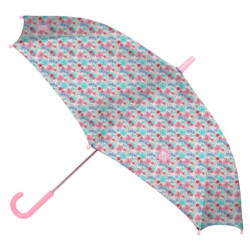 PARAGUAS MANUAL 48 CM MOOS "FLORES" SAFTA25 ENERO 312418119