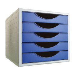 MODULO 5 CAJONES ARCHIVOTEC 4000 AZUL ARCHIVO 2000