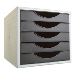 MODULO 5 CAJONES ARCHIVOTEC 4000 NEGROARCHIVO 2000
