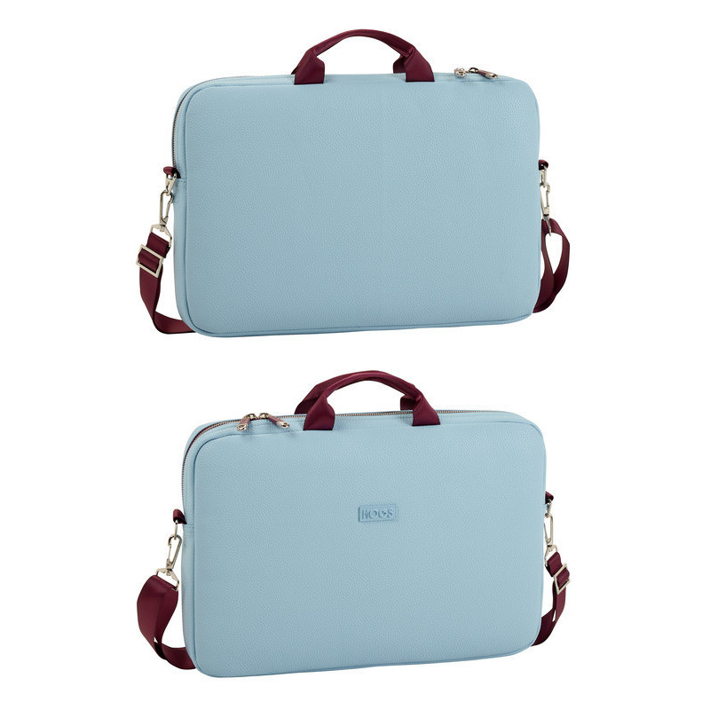 FUNDA ORDENADOR 15,6" MOOS "CAPSULA" BLUE 27*40 661864461 SAFTA18