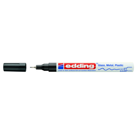 MARCD. EDDING 780 NEGRO 0,8MM TINTA OPACA