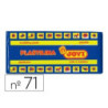 PLASTILINA JOVI 71/13 MEDIANA AZUL OSCURO UNIDAD