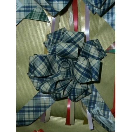 LAZO PARA FORMAR 31MM INGLES AZUL MATE PTE 50U