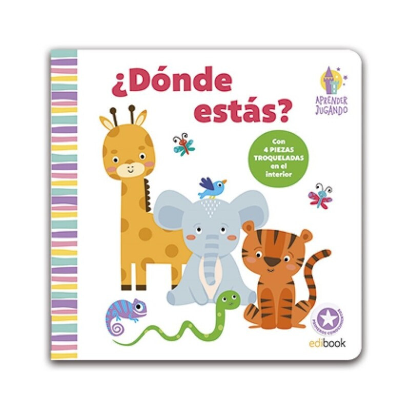 JUEGO IMAGILAND APRENDER JUGANDO LIBRO PIEZAS ¿DONDE ESTAS? EDI0143-1