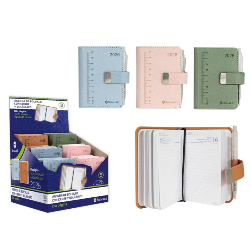 MINI AGENDA POESSA26 LUXE C/ BROCHE Y BOLIG D/P 2026 333417
