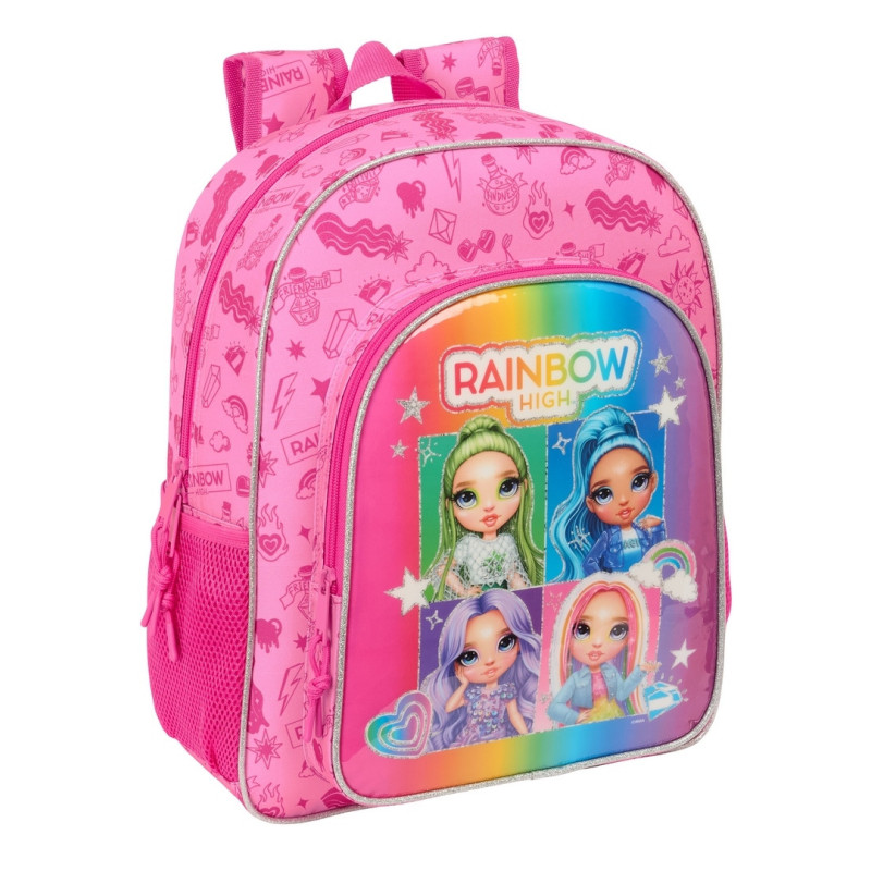 MOCHILA JUNIOR ADAPT.CARRO RAINBOW HIGH "SHINE" SAFTA25 ENERO 612583640