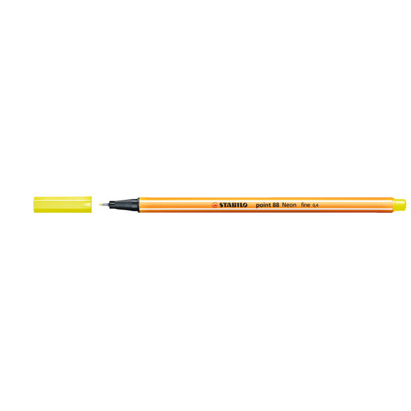 MARCD. POINT 88 0,4MM AMARILLO NEON STABILO