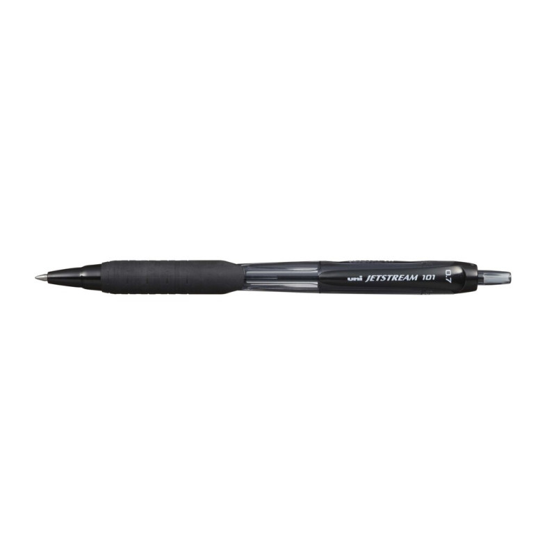 BOLIGRAFO UNI-BALL JETSTREAM 101 0,7 NEGRO C/12U