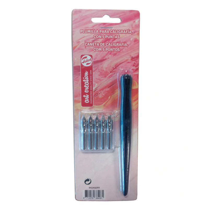 JUEGO TALENS PLUMILLA C/5 PLUMILLAS MADERA 99290099