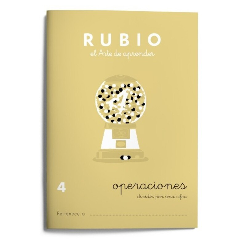 RUBIO PROBLEMAS Nº  4 PTE 10U ISBN 84-85109-56-2